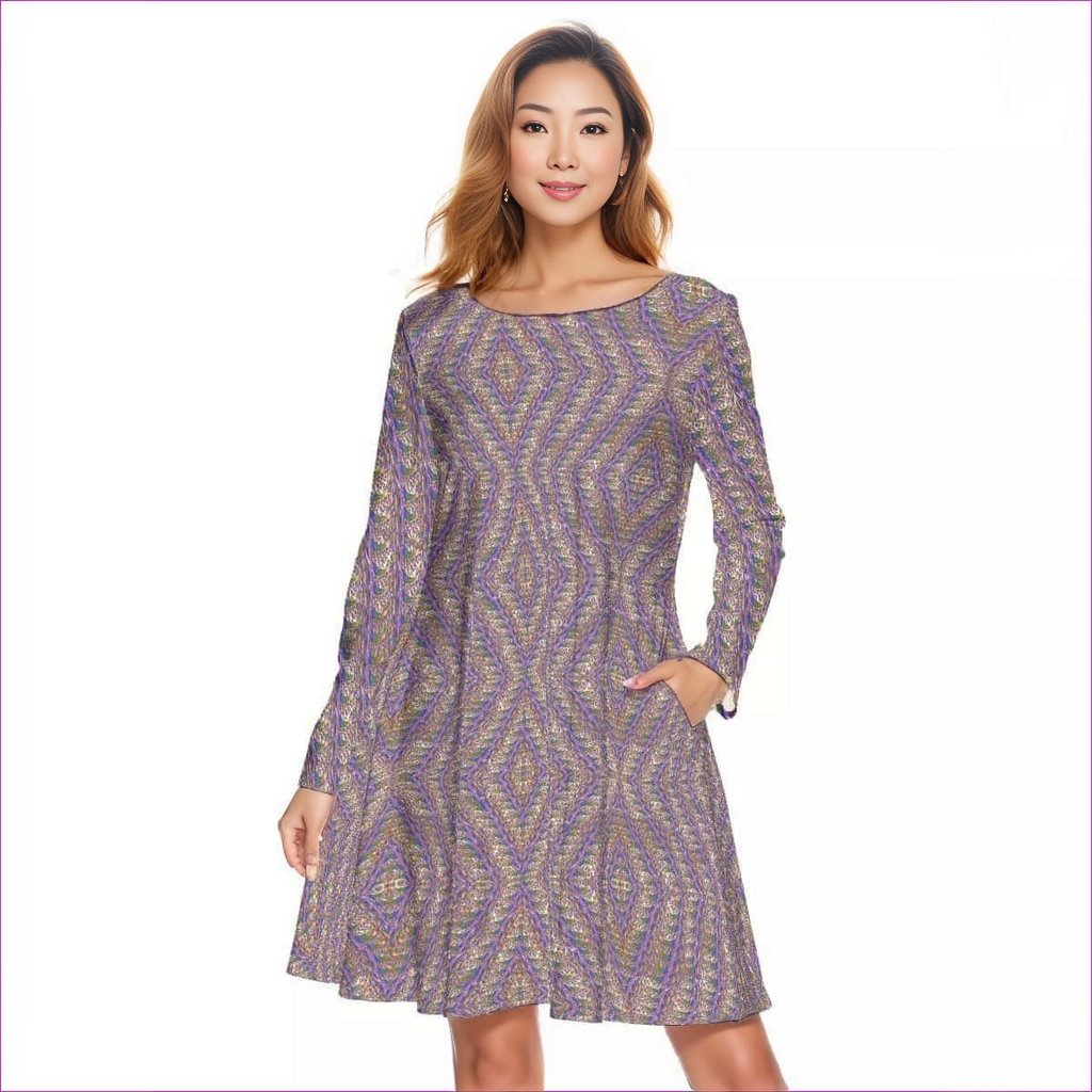 Derma Womens Crew Neck Dress - women's dress at TFC&H Co.