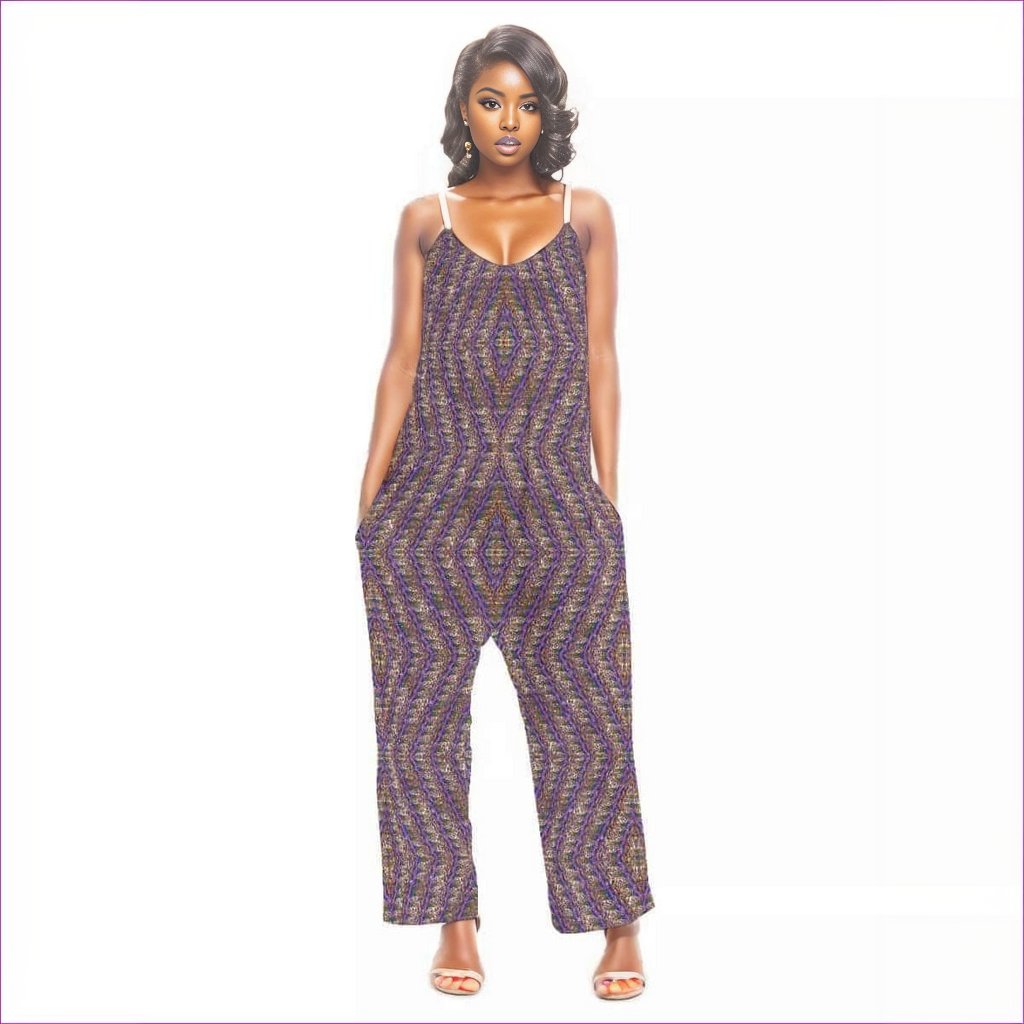 Derma Womens Loose Cami Jumpsuit - women's jumpsuit at TFC&H Co.