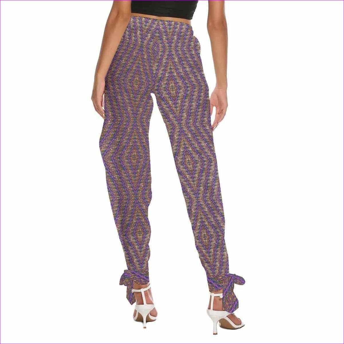 Derma Womens Side Cutout Bottom Strap Pants - women's bottoms at TFC&H Co.