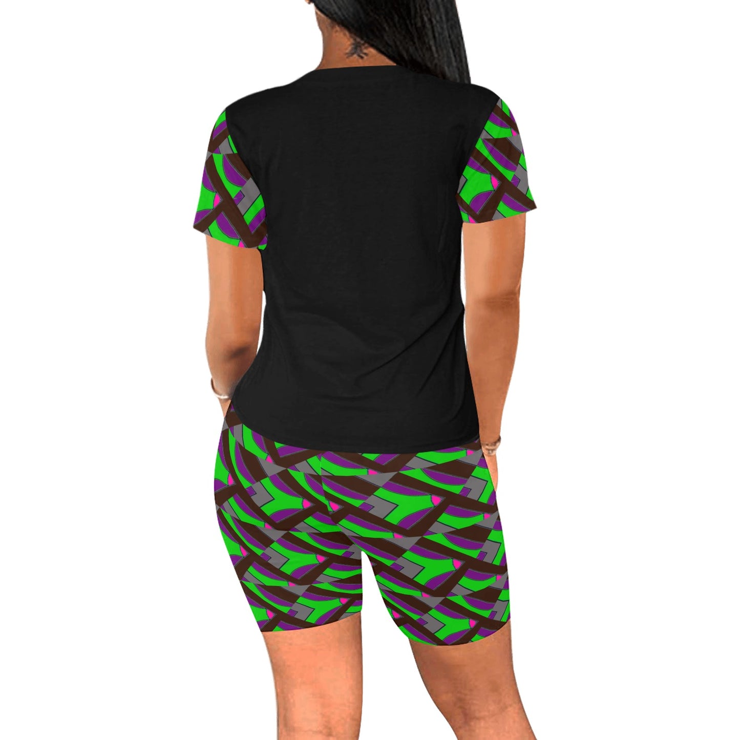 Sling Shot Women's Yoga Short Set - women's short set at TFC&H Co.