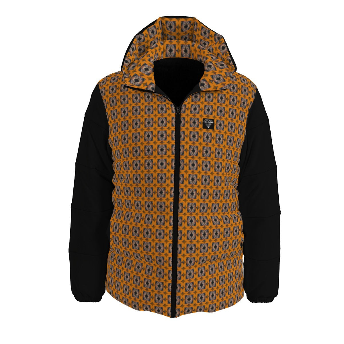 Orange - Diamond Sun Unisex Down Jacket - unisex coat at TFC&H Co.