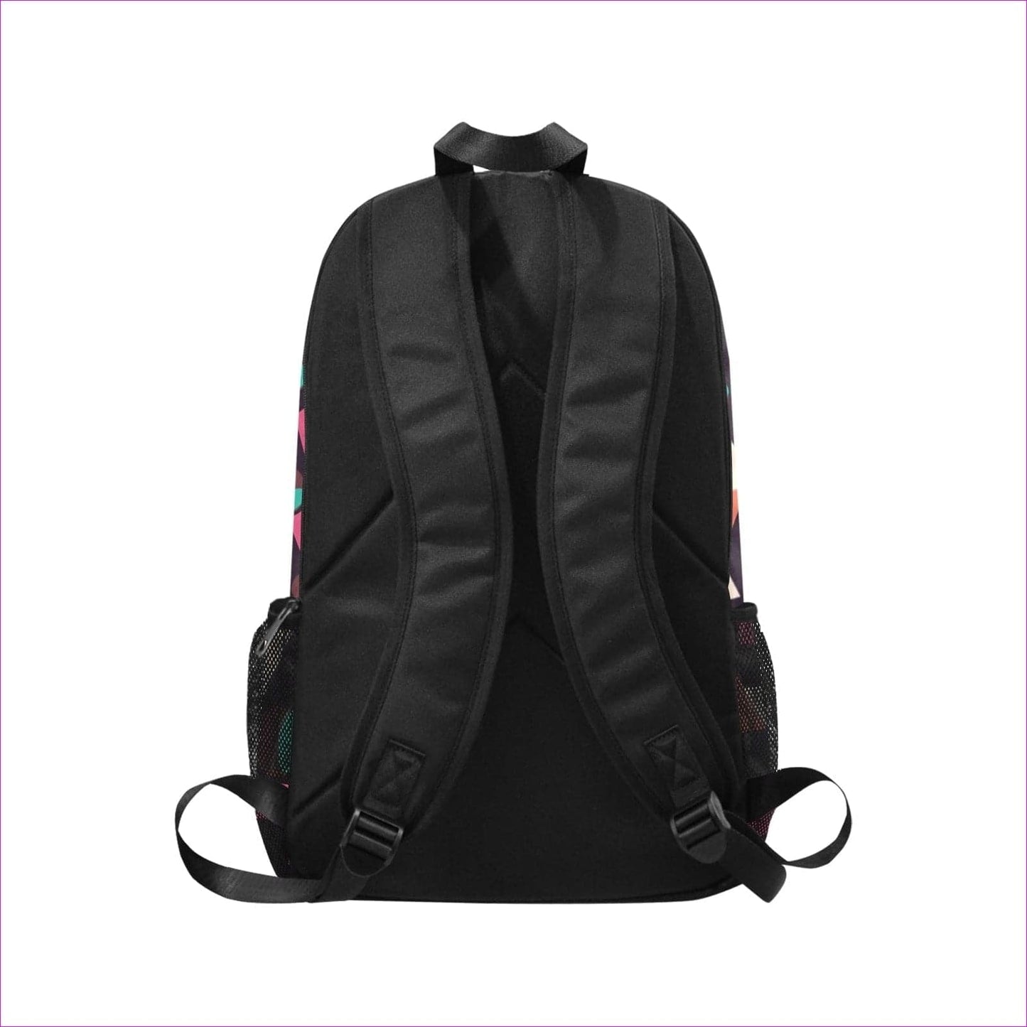Disco Unisex Casual Backpack with Side Mesh Pockets - Backpacks at TFC&H Co.