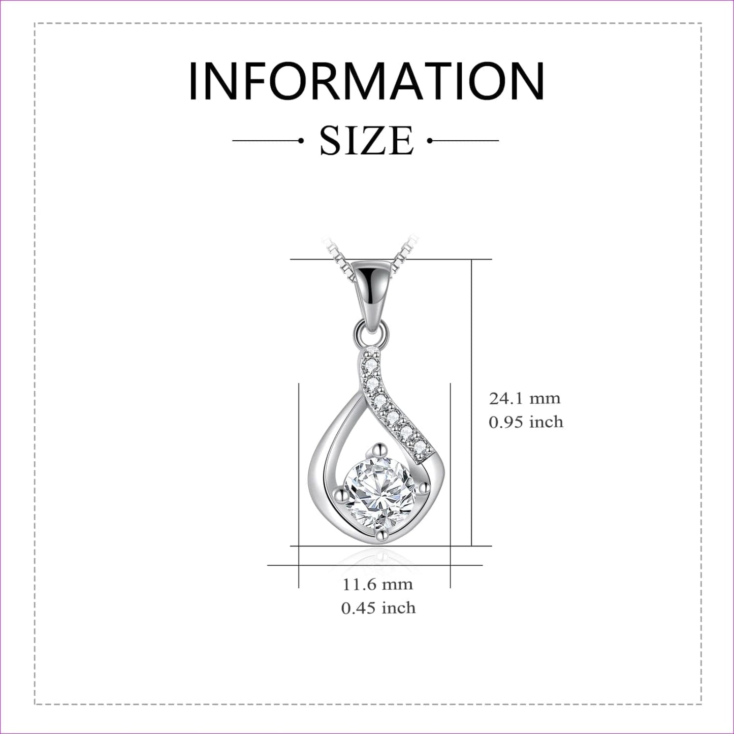 Drop of Love Necklace- Ships from The US - necklace at TFC&H Co.