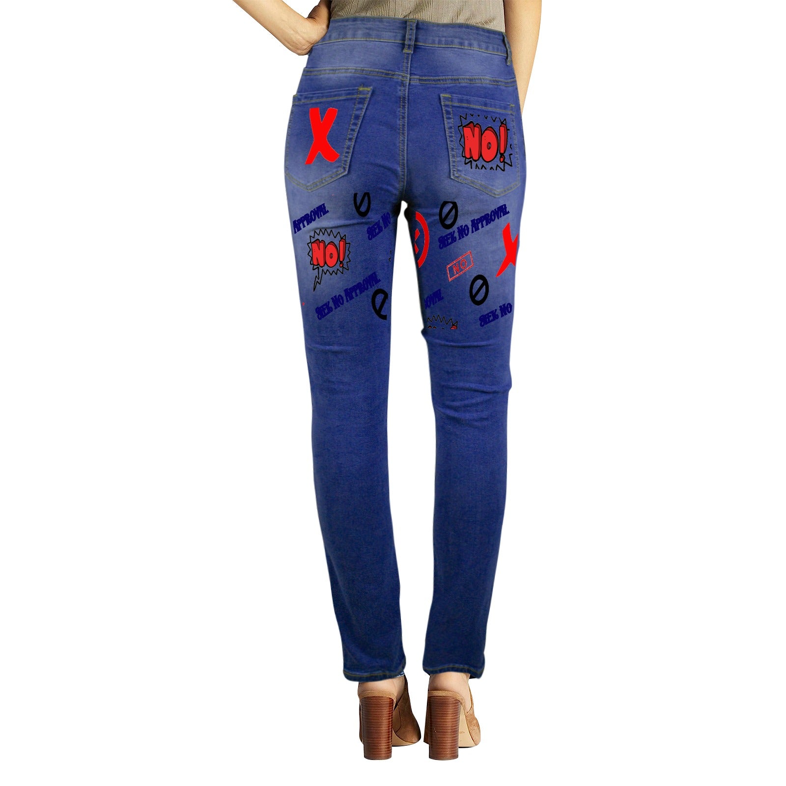 - Seek No Approval Women's Jeans - womens jeans at TFC&H Co.