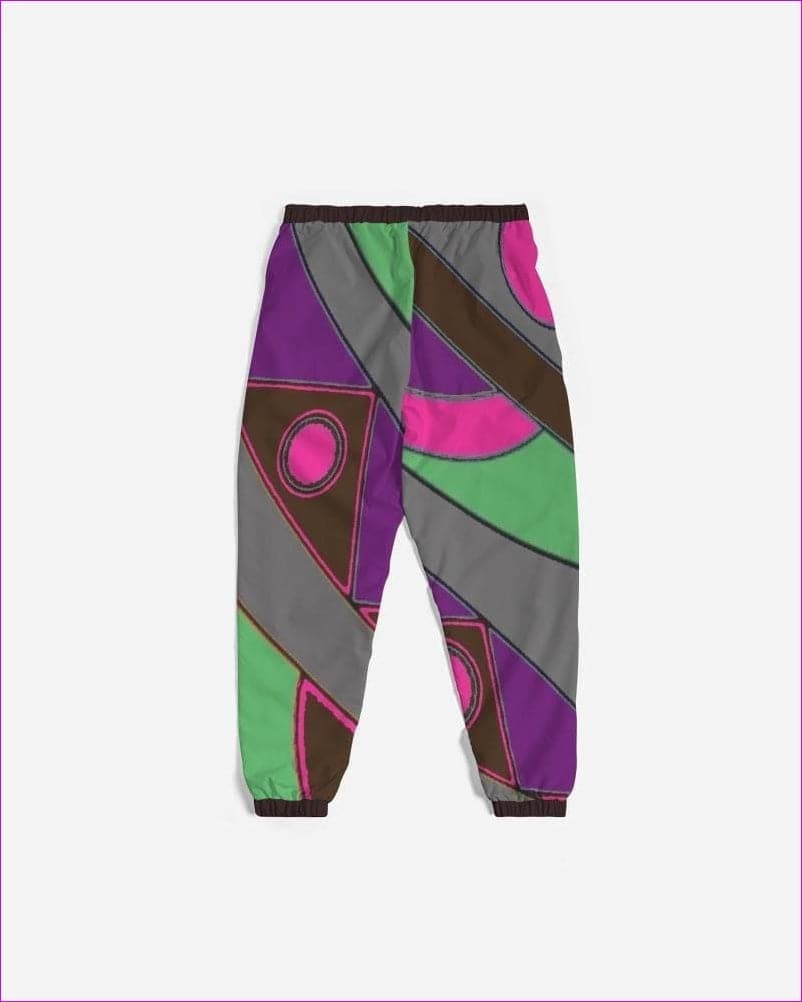 multi-colored Eccentric Wear Men's Track Pants - men's track pants at TFC&H Co.