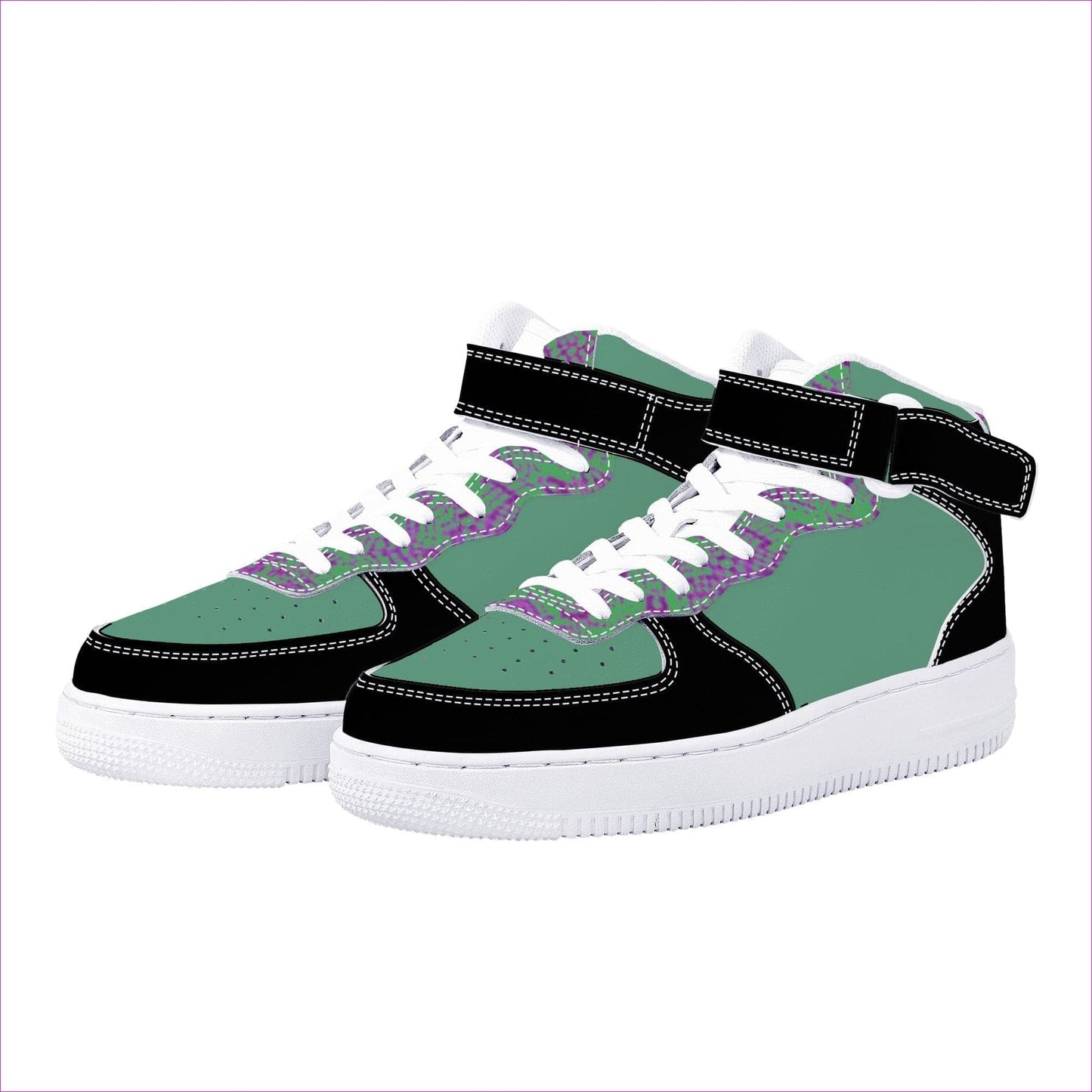 Emerald High Top Unisex Sneaker - unisex high-top sneaker at TFC&H Co.