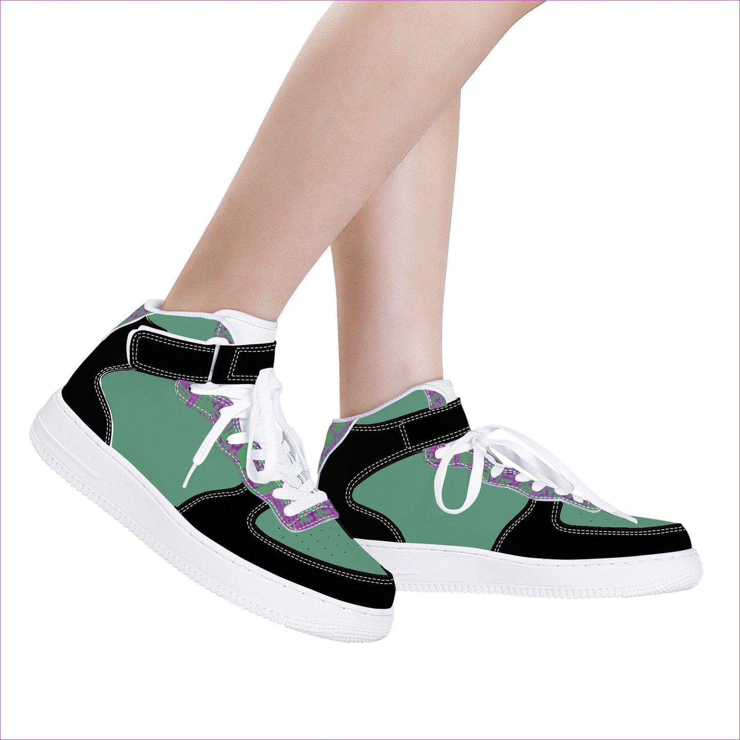 Emerald High Top Unisex Sneaker - unisex high-top sneaker at TFC&H Co.