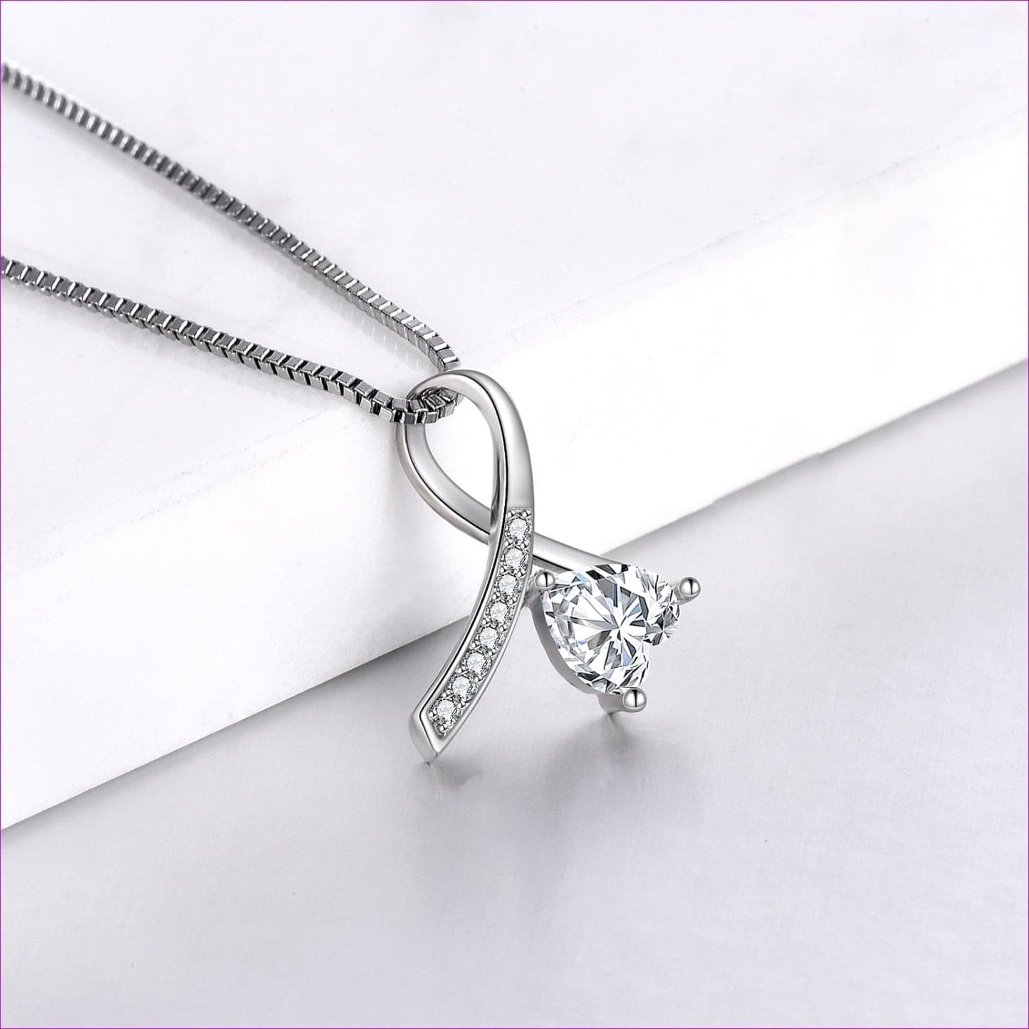 Enchanting Ribbon Necklace- Ships from The US - necklace at TFC&H Co.