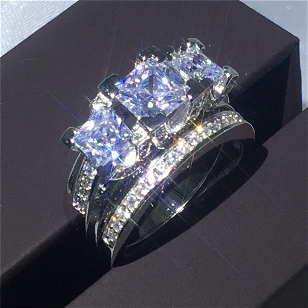 - Extravagant Zircon Diamond Ring - ring at TFC&H Co.