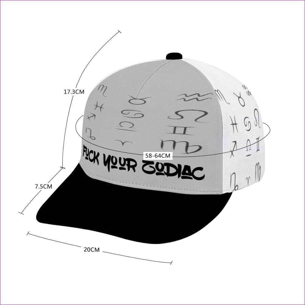 - F**K Your Zodiac Adjustable Classic Baseball Hat - hat at TFC&H Co.