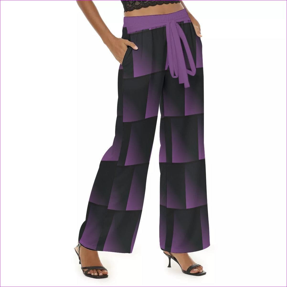 multi-colored - Fade Womens Casual Straight-leg Pants - womens pants at TFC&H Co.