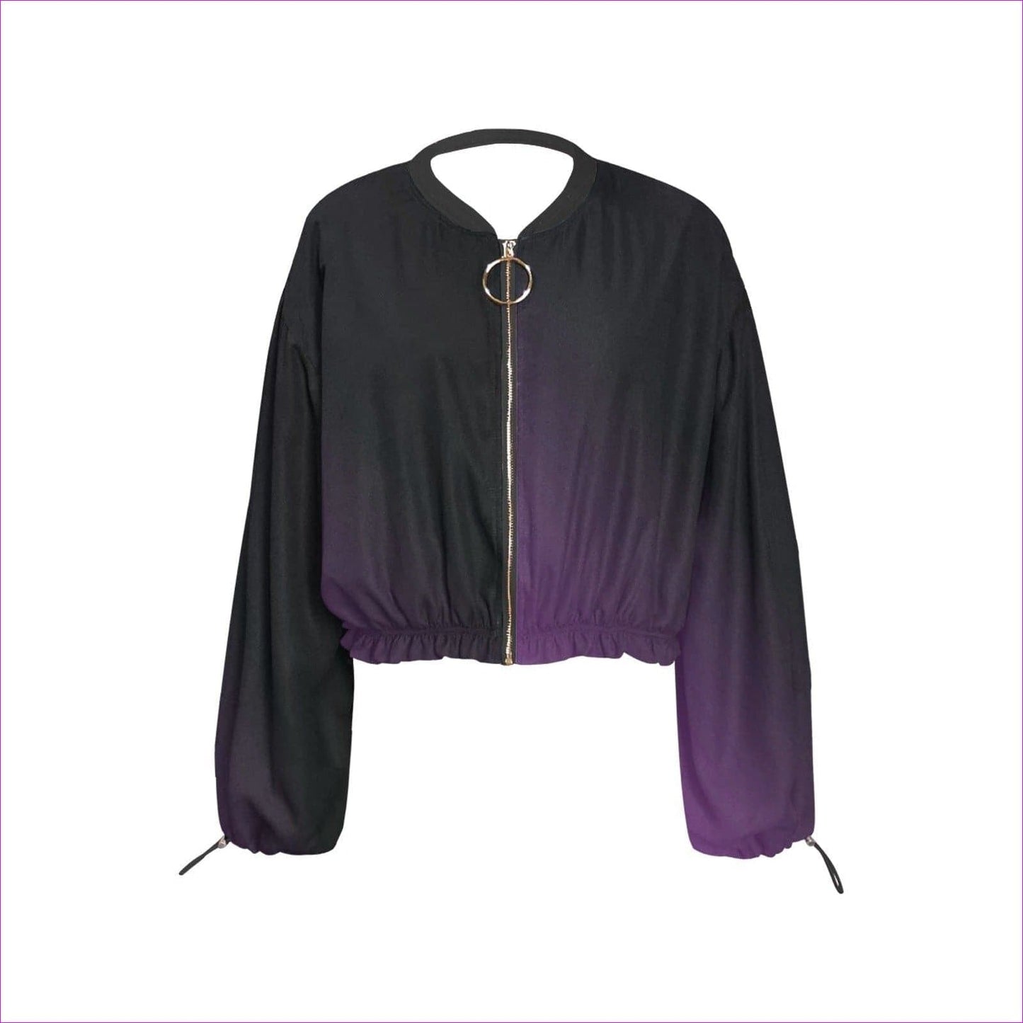 Fade Womens Chiffon Cropped Jacket 2 variations - women's jacket at TFC&H Co.