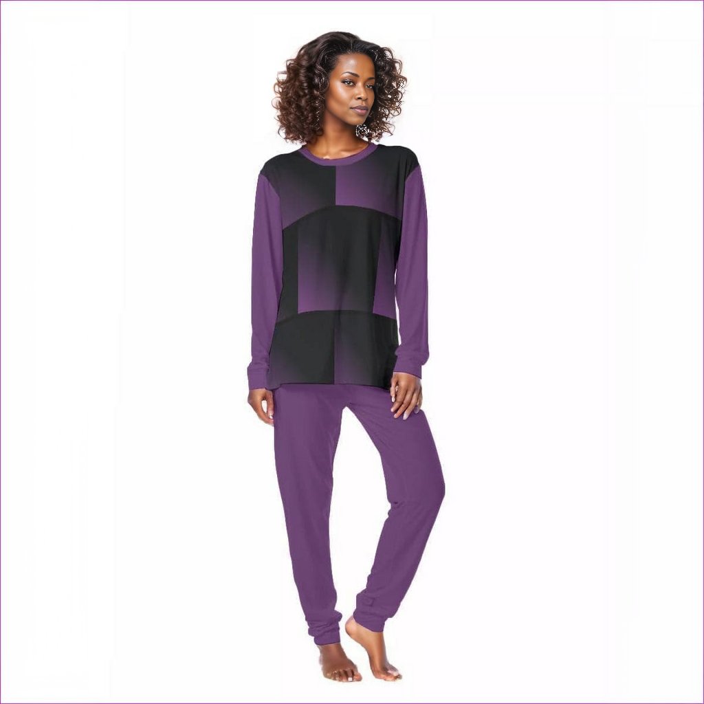 purple - Fade Womens Pajamas - womens pajamas-set at TFC&H Co.