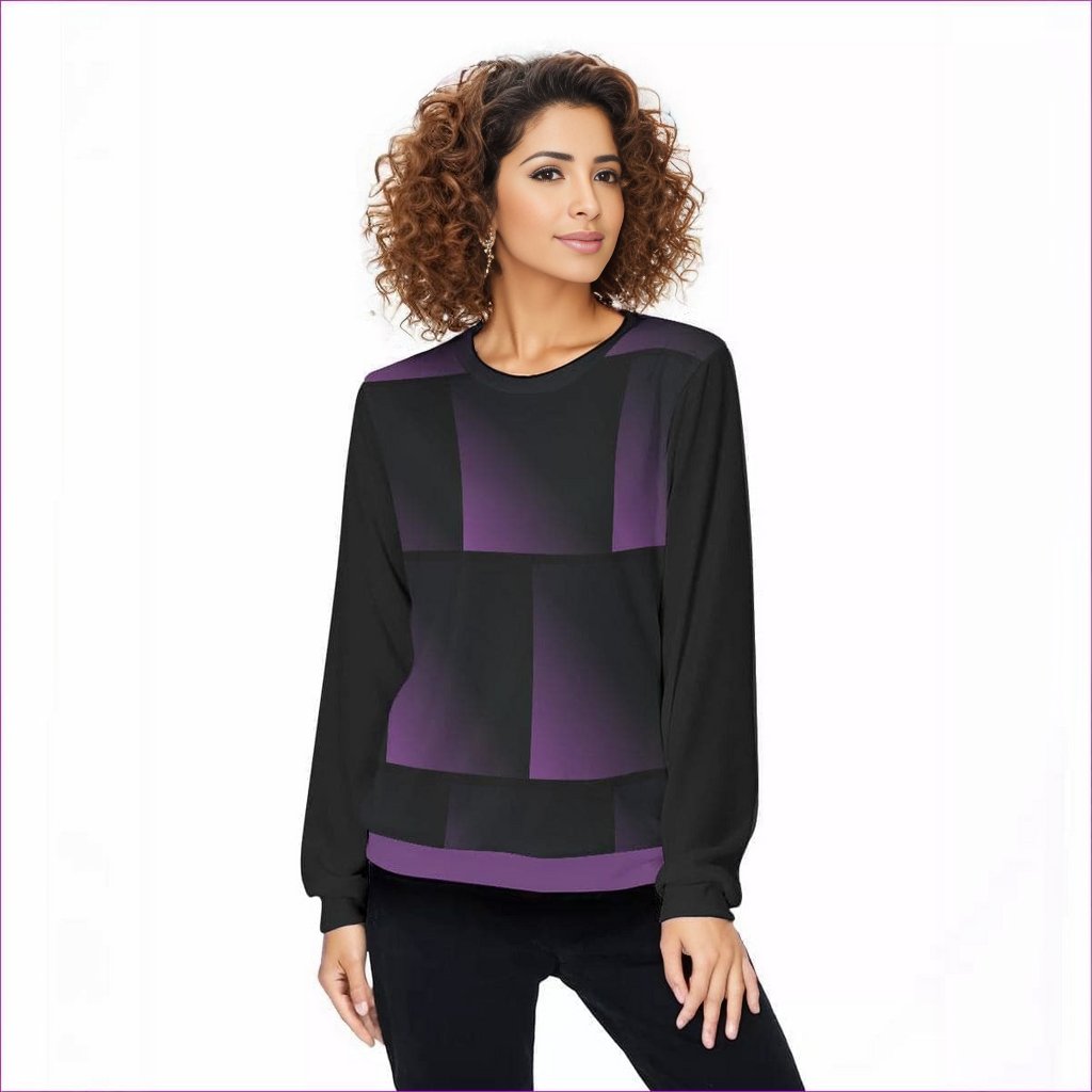 black Fade Womens Sweater - women's sweatshirt at TFC&H Co.