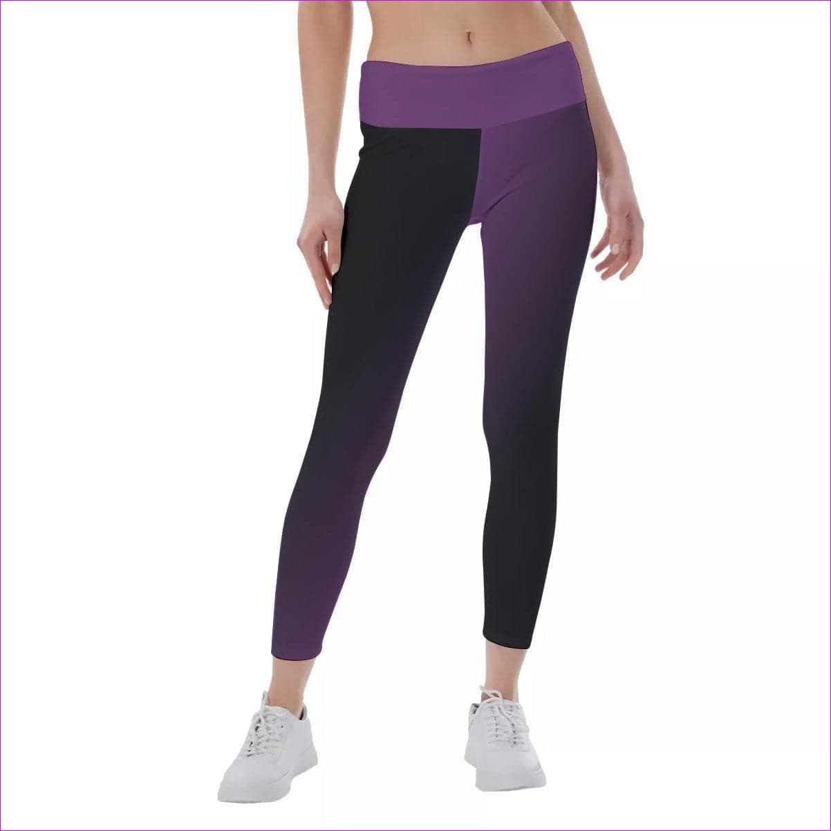 black Fade Womens Yoga Leggings - women's leggings at TFC&H Co.