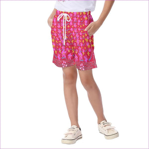 - Floral Wear Kids Beach Shorts - kids shorts at TFC&H Co.