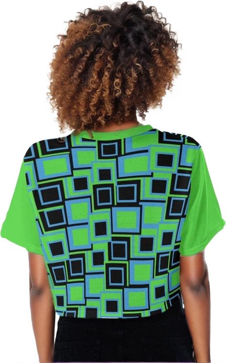 Funky² Cropped T-Shirt - women's cropped tee at TFC&H Co.