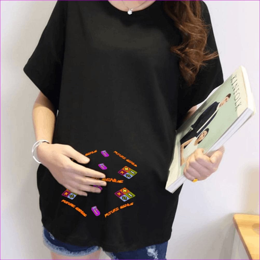 Future Genius Womens Maternity Shirt - women's maternity t-shirt at TFC&H Co.
