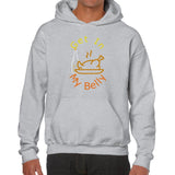 Sports Grey - Get in My Belly Thanksgiving Unisex Heavy Blend Hooded Sweatshirt - unisex hoodie at TFC&H Co.