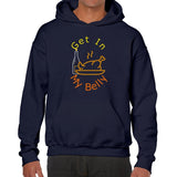 Navy - Get in My Belly Thanksgiving Unisex Heavy Blend Hooded Sweatshirt - unisex hoodie at TFC&H Co.