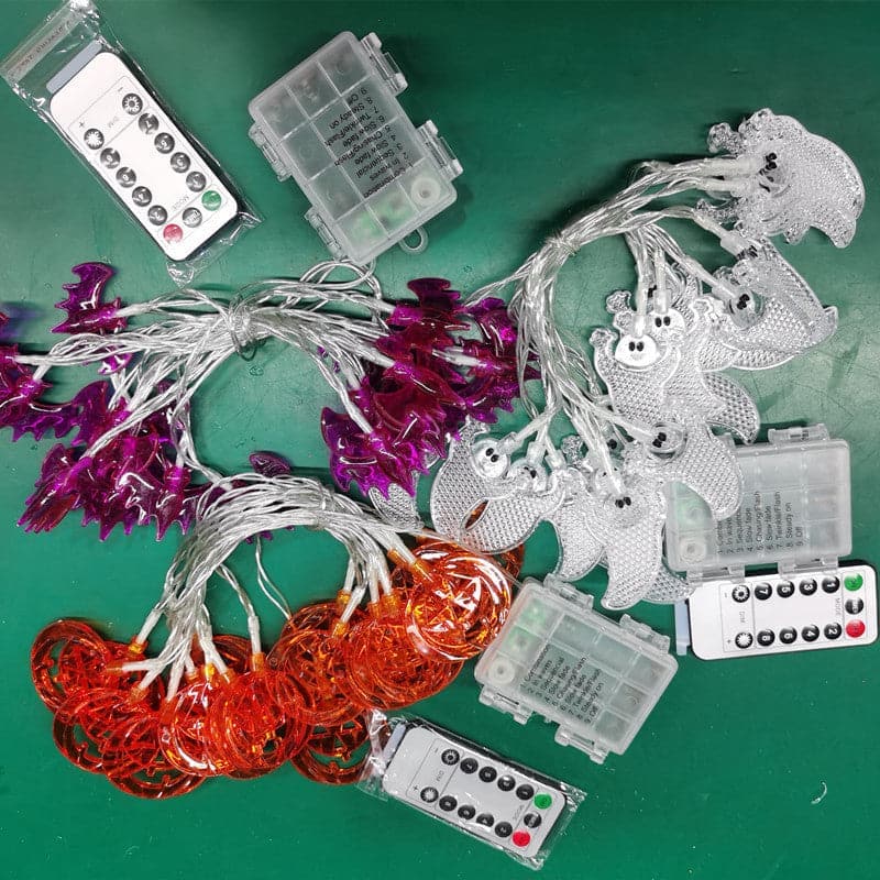 Halloween Remote Control LED Light String Pack - halloween led lights at TFC&H Co.