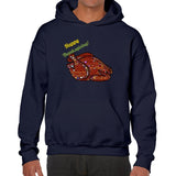 Navy - Happy Thanksgiving Word Cloud Unisex Heavy Blend Hooded Sweatshirt - unisex hoodie at TFC&H Co.