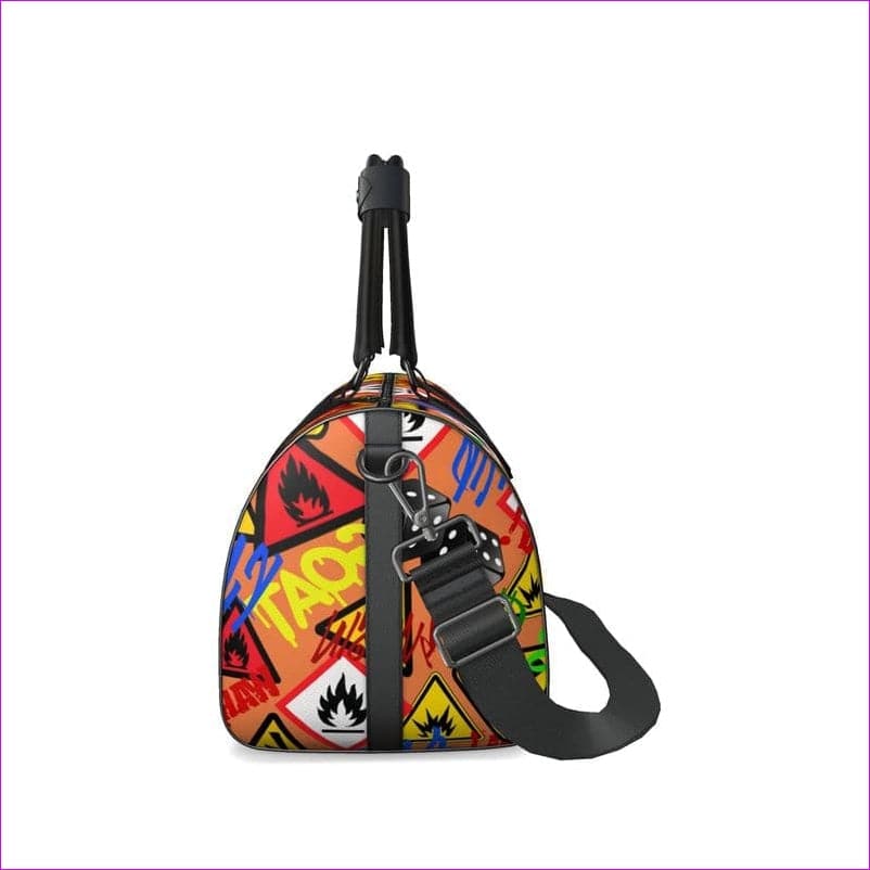 Hazard Authentic Leather Luxury Duffle Bag - Duffle bag at TFC&H Co.