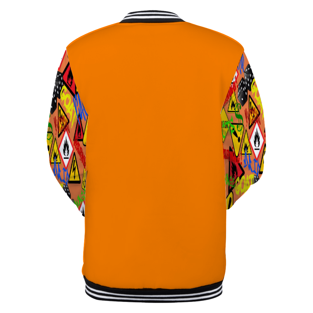 Hazard Kids' Slim Fit Thin Japanese Terry Baseball Jacket - kid's jacket at TFC&H Co.