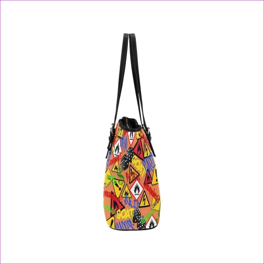 Hazard Leather Tote Bag - Tote bags at TFC&H Co.
