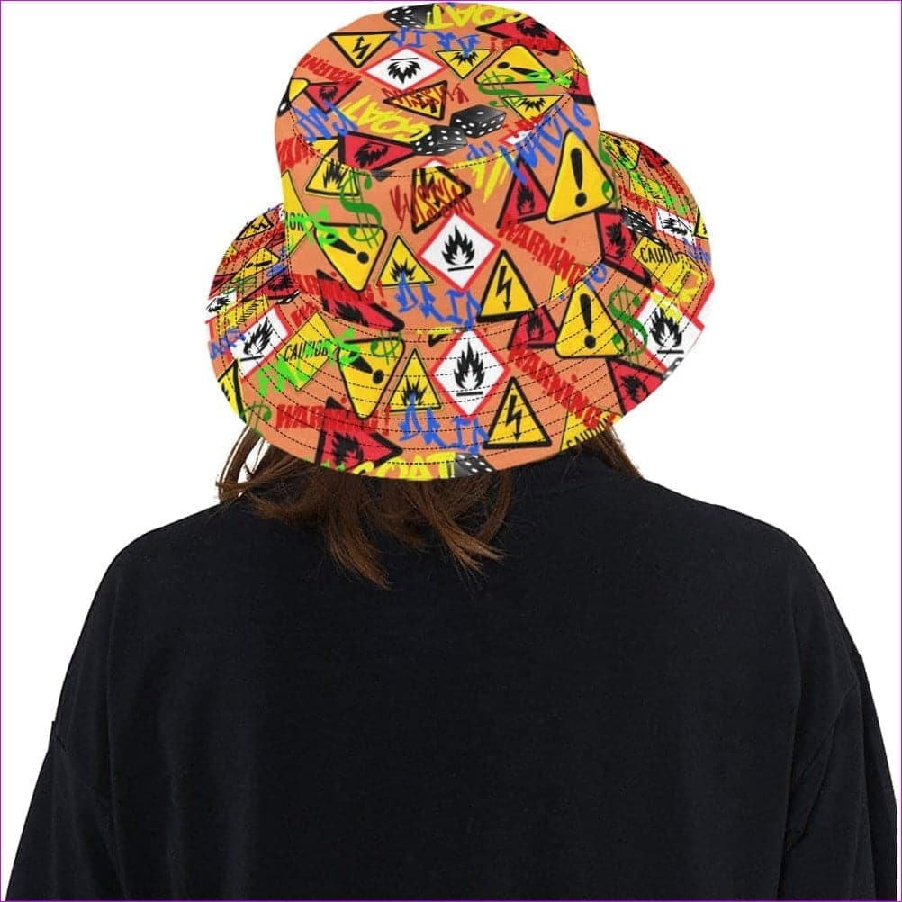 Hazard Unisex Bucket Hat - Bucket Hat at TFC&H Co.