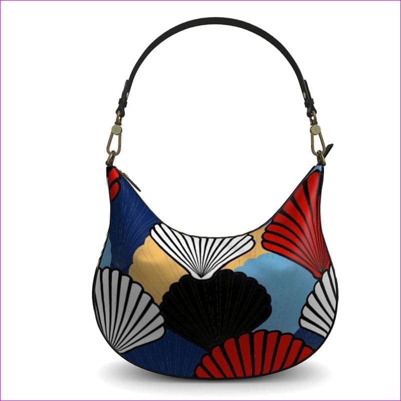 Ibis Luxury leather Curve Hobo Bag - Curve Hobo Bag at TFC&H Co.