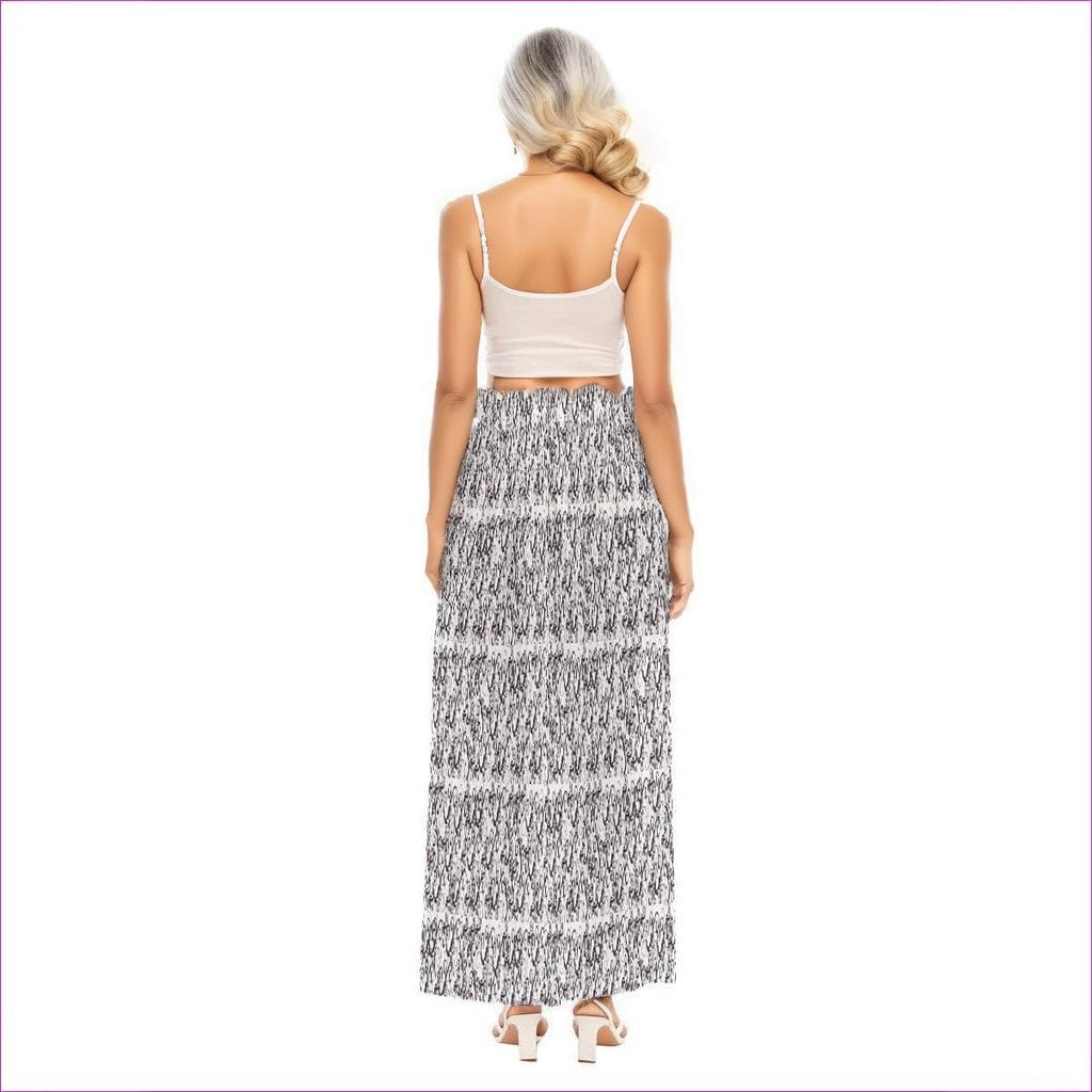 Intricate Womens Side Split Skirt - women's skirt at TFC&H Co.