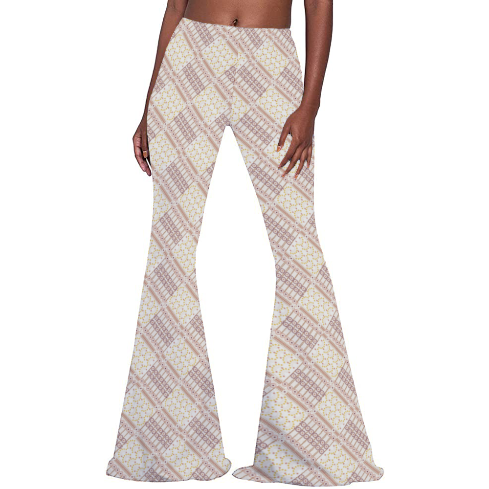 - Ishan Women's Stretch Bell Bottom Flare Pants - womens pants at TFC&H Co.