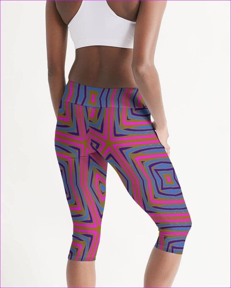 Kamakazi Womens Mid-Rise Capri - women's capri leggings at TFC&H Co.