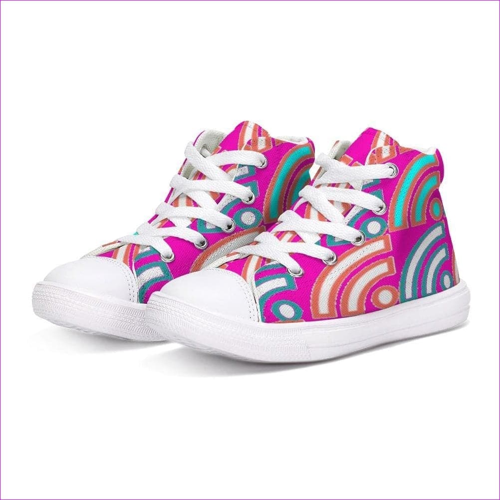 Langis Kids Kids Hightop Canvas Shoe - kid's shoes at TFC&H Co.