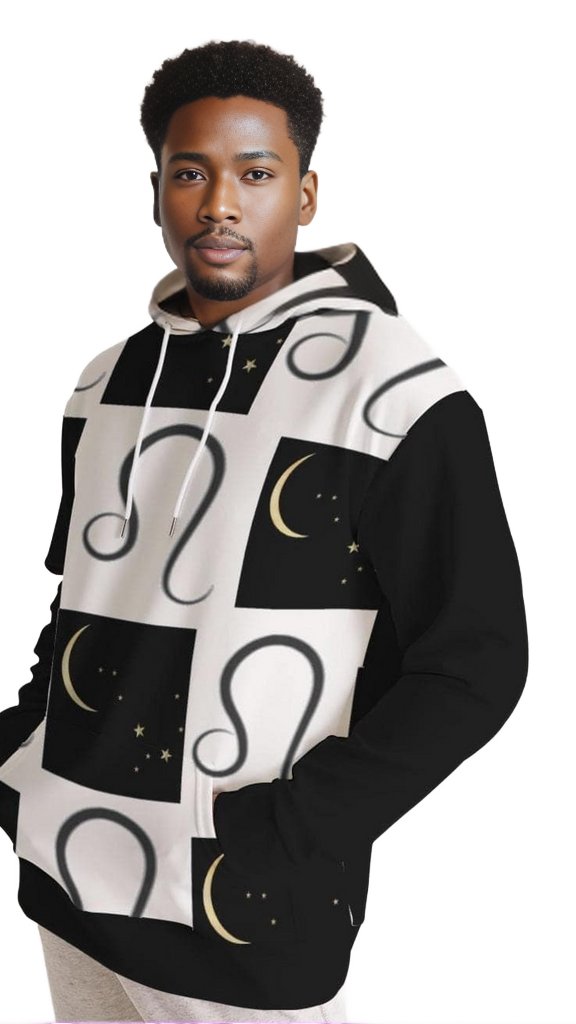 Leo Moon Men's Hoodie - men's hoodie at TFC&H Co.