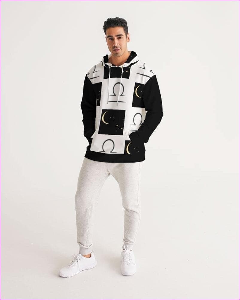 Libra Moon Men's Hoodie - men's hoodie at TFC&H Co.