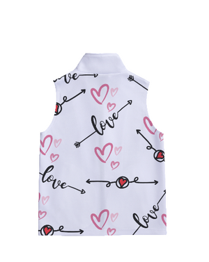 - Love in Motion Kid's Stand-up Collar Sleeveless Jacket - kids vest at TFC&H Co.