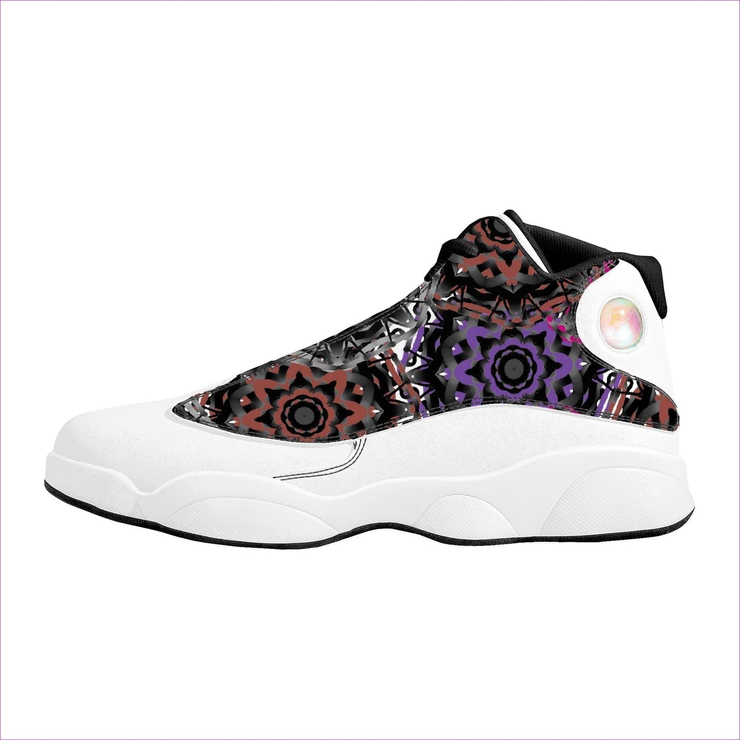 Mandala Graffiti Basketball Shoes - unisex basketball shoes at TFC&H Co.