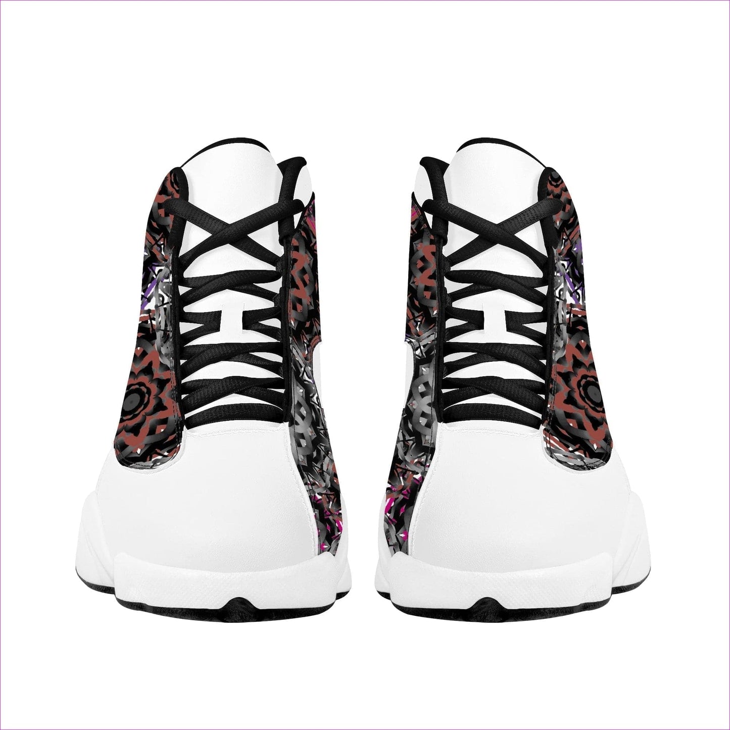Mandala Graffiti Basketball Shoes - unisex basketball shoes at TFC&H Co.