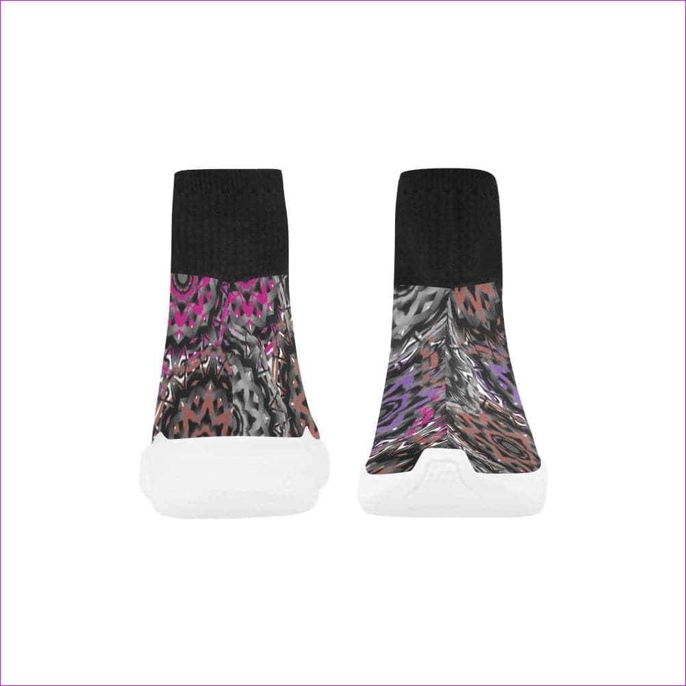 Mandala Graffiti Monoceros Stretch Slipper Sock Womens Shoes - women's shoes at TFC&H Co.