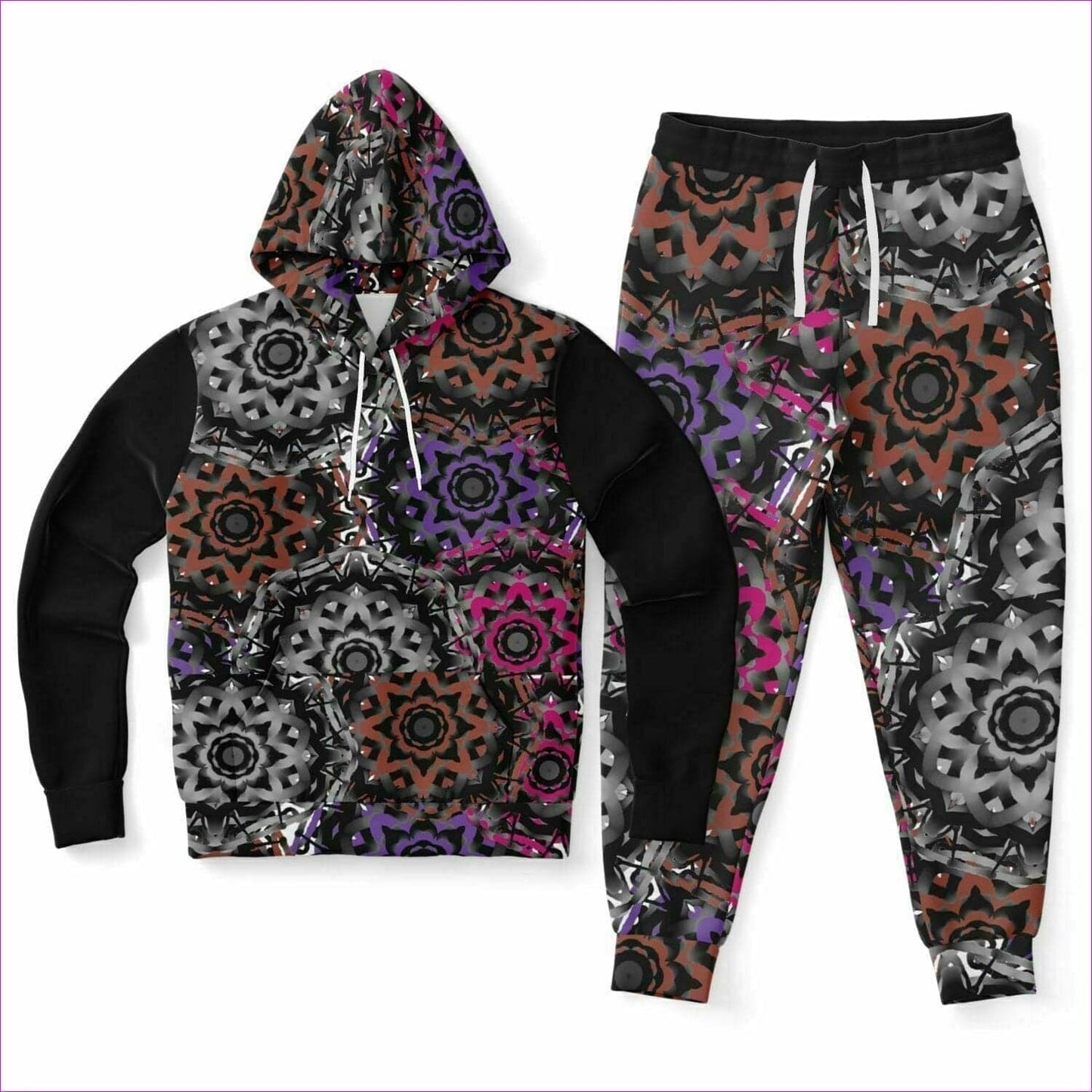 Mandala Graffiti Premium Unisex Jogging Suit - Unisex Fashion Hoodie & Jogger - AOP at TFC&H Co.