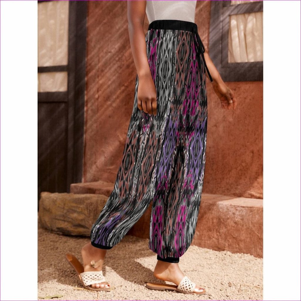 Mandala Graffiti Womens Carrot Pants - women's carrot pants at TFC&H Co.