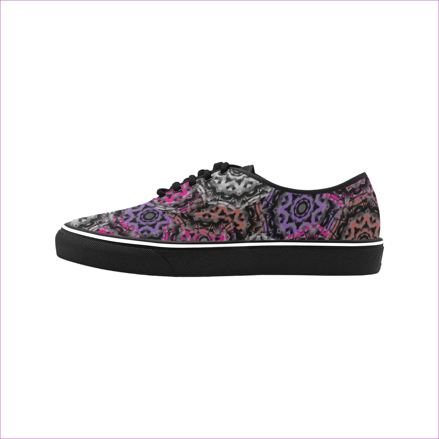 Mandala Graffiti Womens Classic Canvas Low Top Shoe - women's canvas shoes at TFC&H Co.
