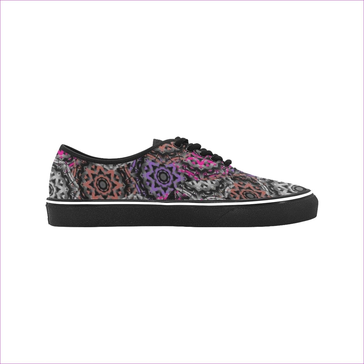 Mandala Graffiti Womens Classic Canvas Low Top Shoe - women's canvas shoes at TFC&H Co.