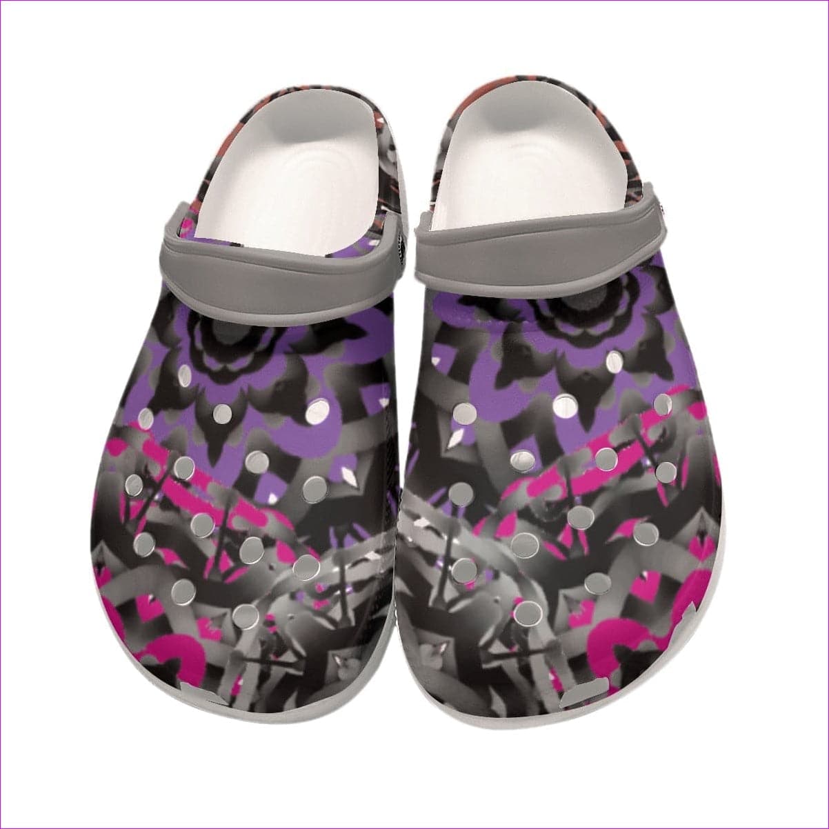 Mandala Graffiti Womens Classic Clogs - women's clogs at TFC&H Co.