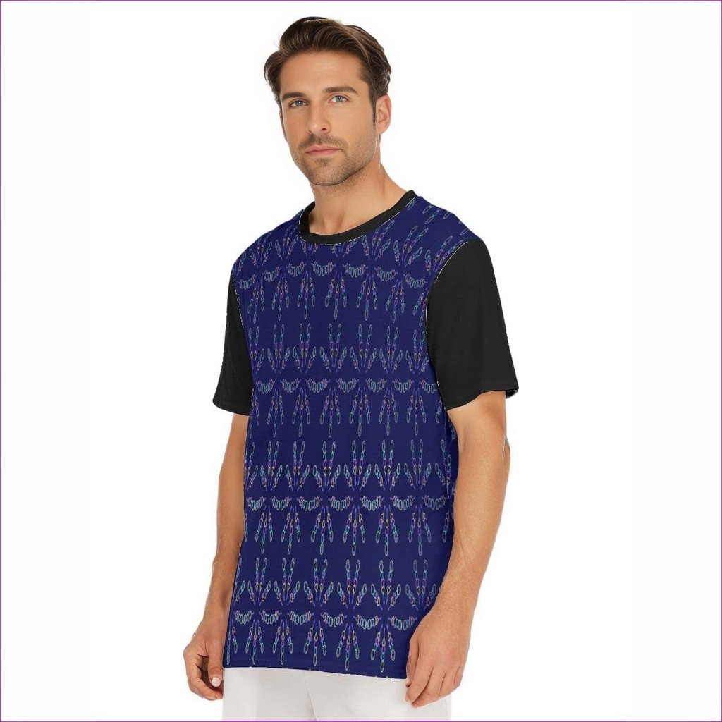 Mandala Men's O-Neck T-Shirt | 100% Cotton - Men's T-Shirts at TFC&H Co.