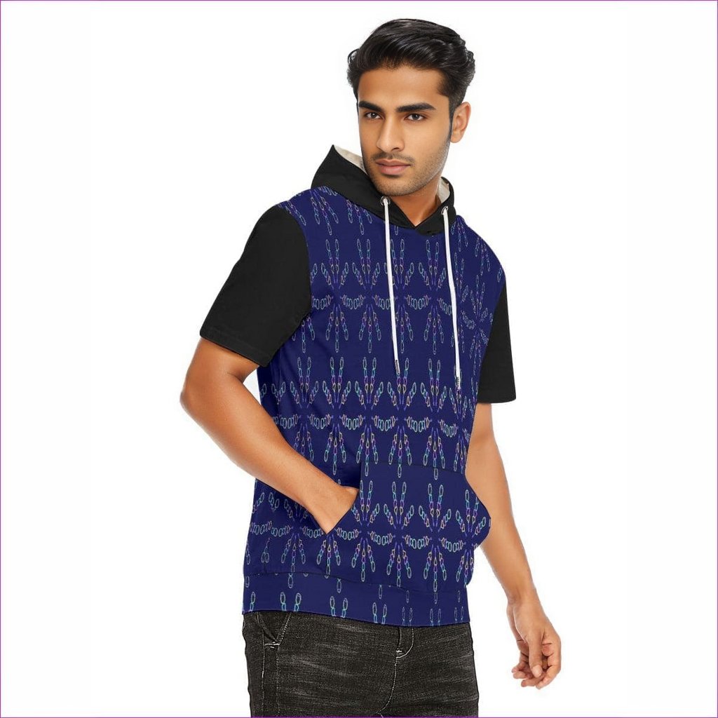 Mandala Men's T-Shirt With Hood | 100% Cotton - Men's Hoodies at TFC&H Co.