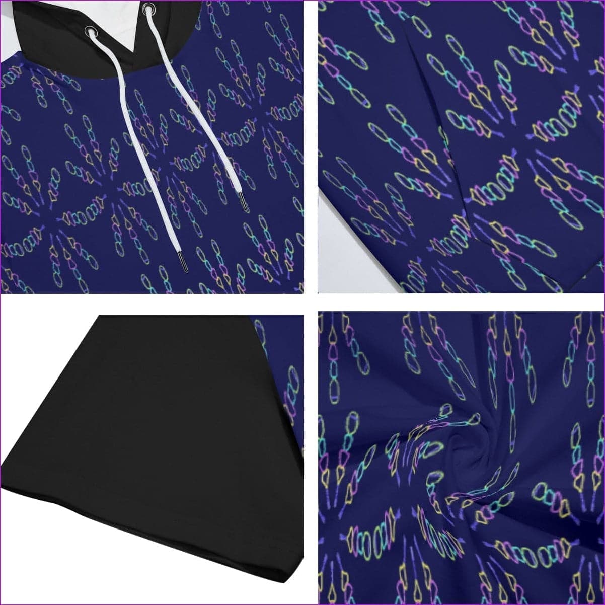 Mandala Men's T-Shirt With Hood | 100% Cotton - Men's Hoodies at TFC&H Co.