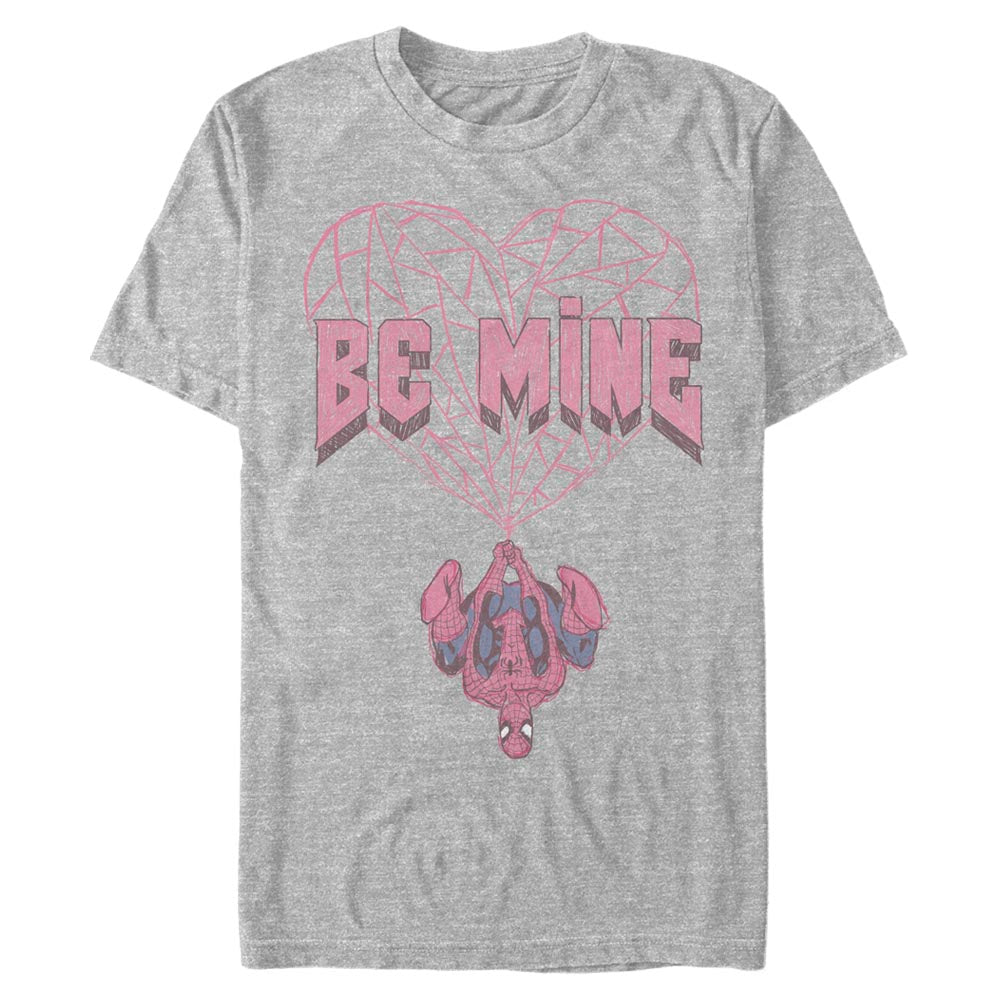 ATH HTR - Men's Marvel Be Mine Spiderman T-Shirt - Ships from The US - T-Shirt at TFC&H Co.